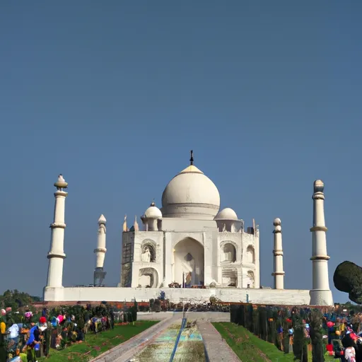 A picture of the Taj Mahal