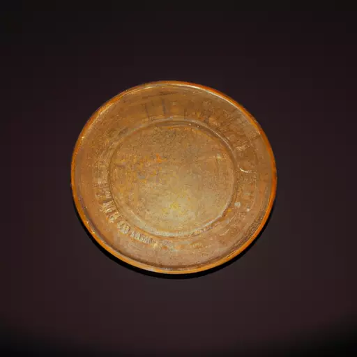 A picture of a golden coin