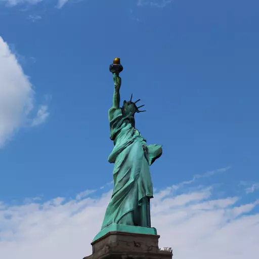 A picture of the Statue of Liberty