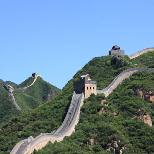 A picture of the Great Wall of China