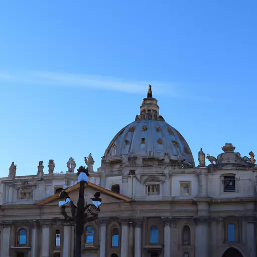 A picture of St. Peter's Basilica