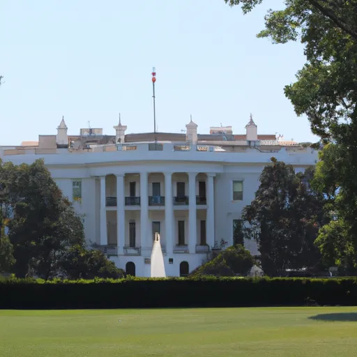 A picture of the White House