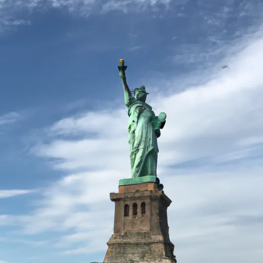 A picture of the Statue of Liberty