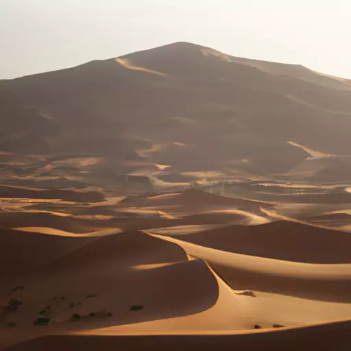 A photo of the Sahara desert