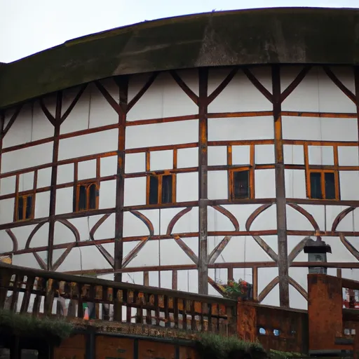 A picture of the Globe Theatre