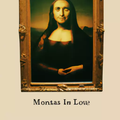 A picture of the Mona Lisa