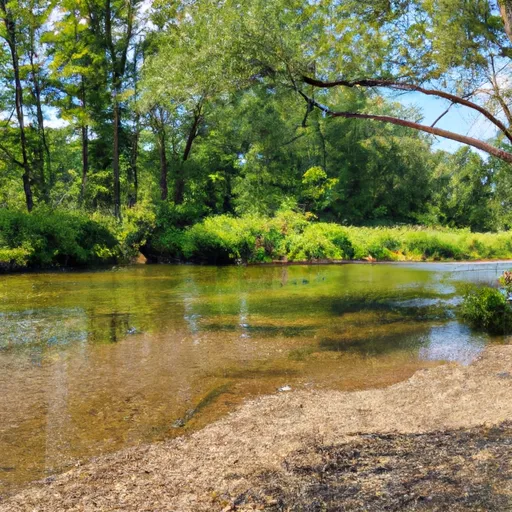 A picture of a river