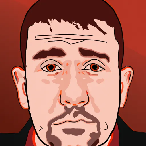 "A stylized portrait of the 2023/2024 season Liverpool FC manager"