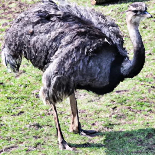 A picture of an ostrich