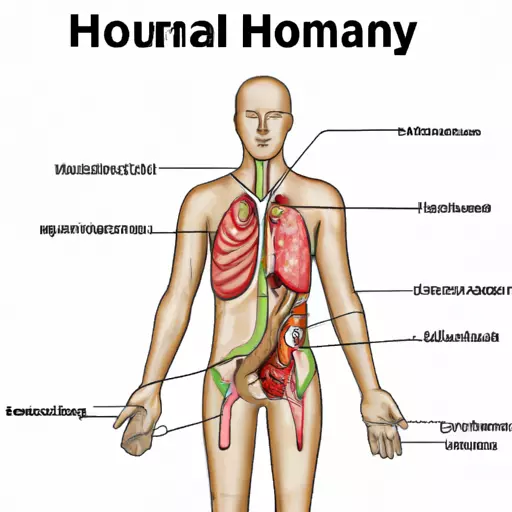 A picture of the human body anatomy