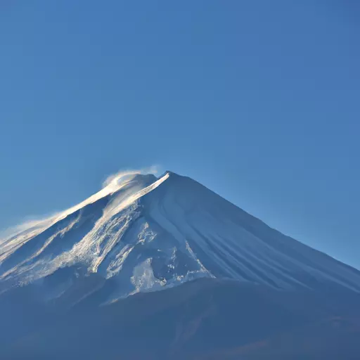 A picture of Mt. Fuji