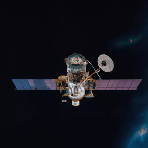 A picture of the Hubble Space Telescope