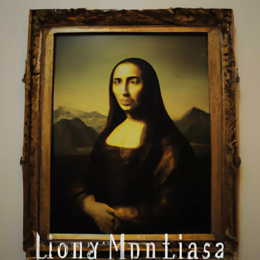 A picture of the Mona Lisa