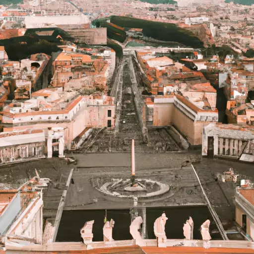 A picture of the Vatican City