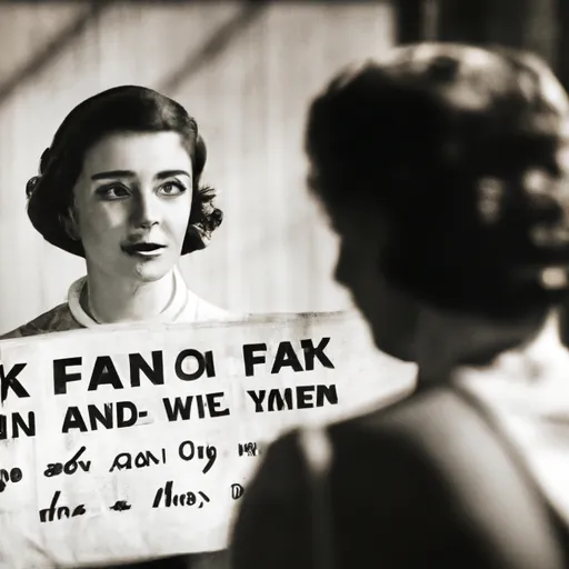 "A famous actress politely declining an offer from Otto Frank to play Anne Frank in a 1959 film"