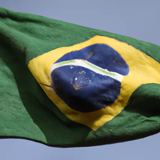 A picture of a Brazilian flag