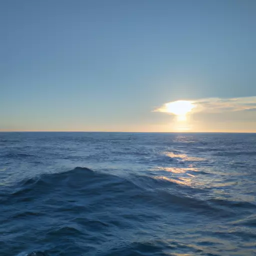 A picture of a vast ocean