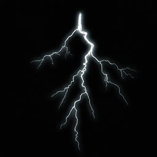 A picture of a lightning bolt