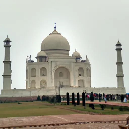 A picture of the Taj Mahal