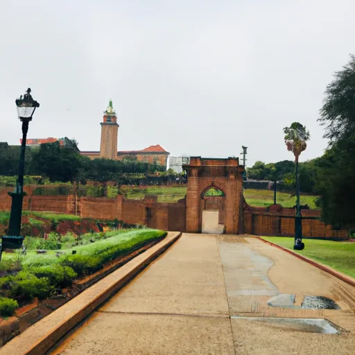 A picture of the Union Buildings in Pretoria