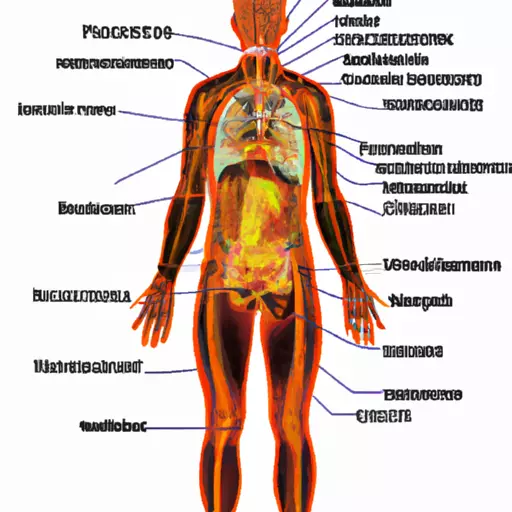 A picture of a human body anatomy