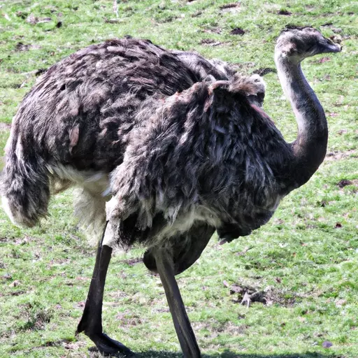 A picture of an Ostrich