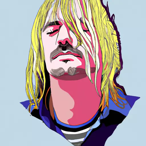 A picture of Kurt Cobain