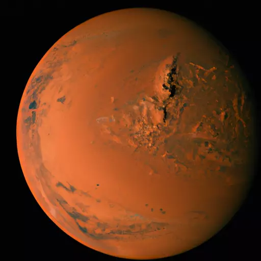 A picture of Mars