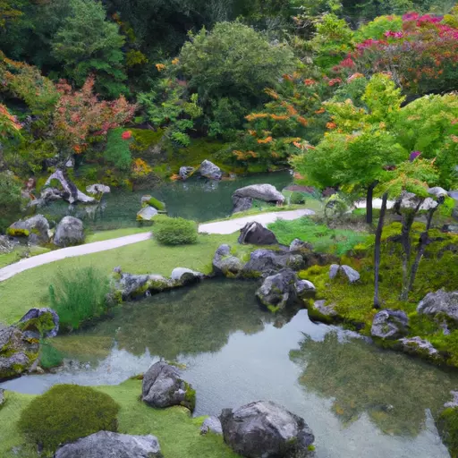 A picture of a Japanese Garden