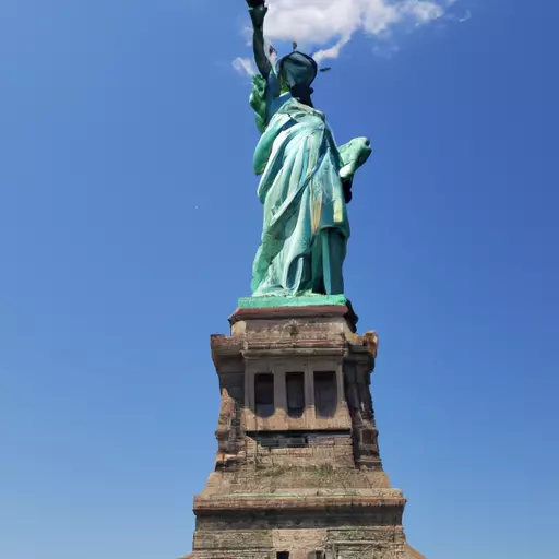 A picture of the Statue of Liberty