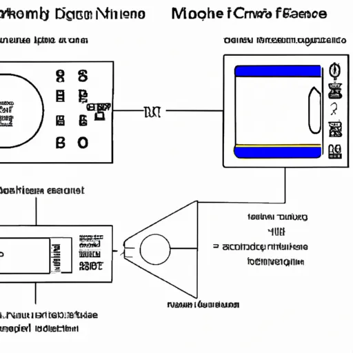 "An illustrated guide showing how microwave power settings function"