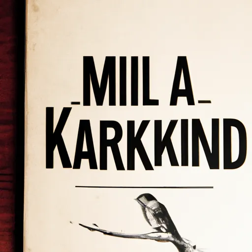 A picture of 'To Kill a Mockingbird' book cover