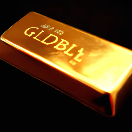 A picture of a gold bar