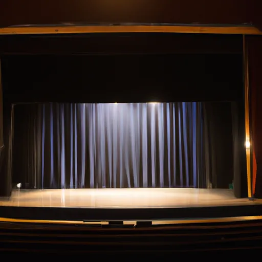 A picture of a theater stage