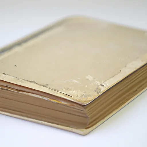 A picture of a vintage book