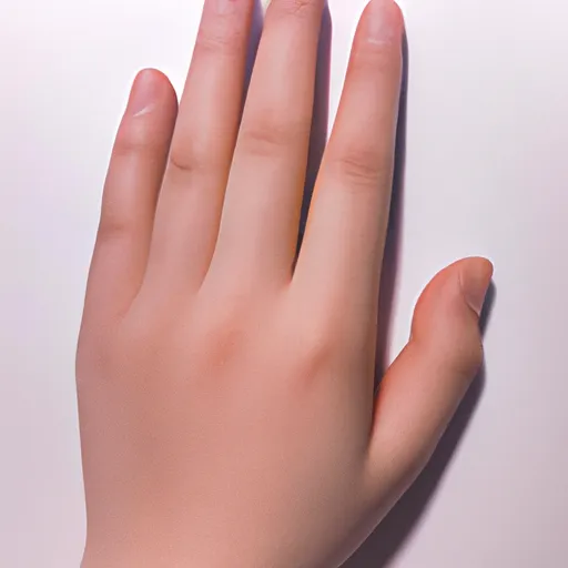 A picture of a person's hand