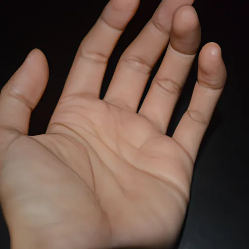 A picture of a person's hand