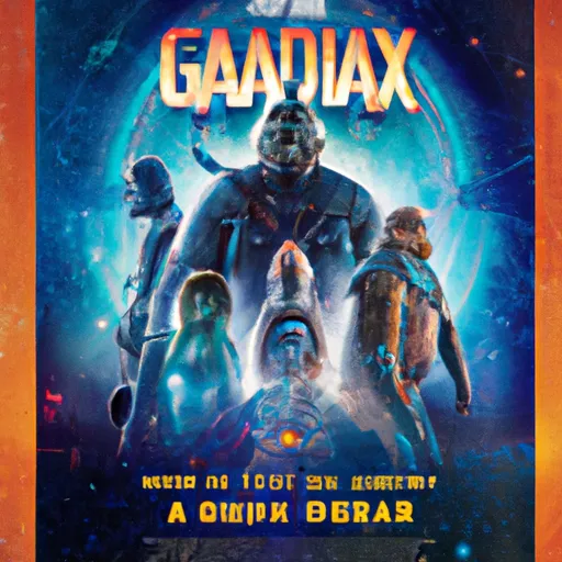 "Movie poster of 'Guardians of the Galaxy Vol. 3'"