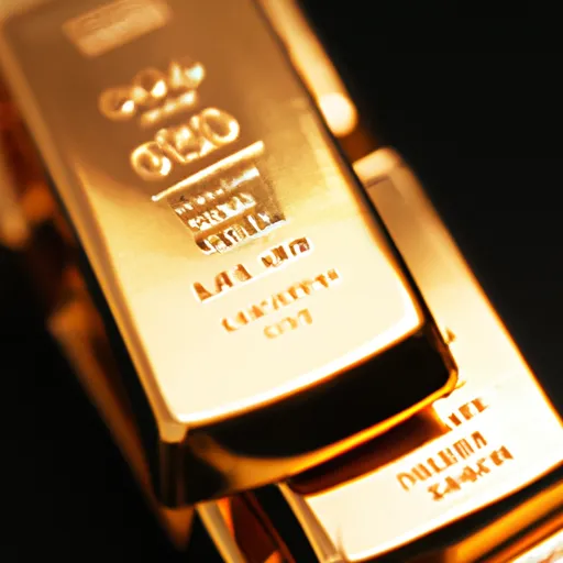 A picture of gold bars