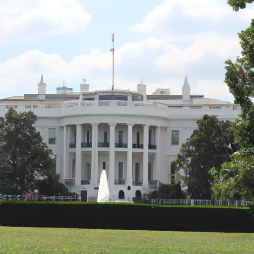 A picture of the White House