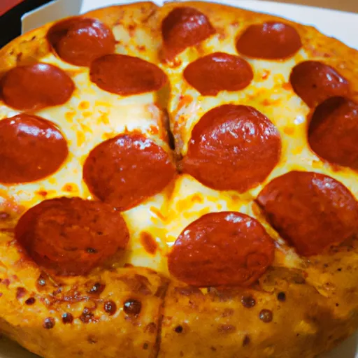 A picture of a pizza