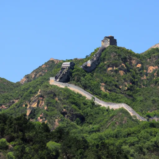 A picture of the Great Wall of China