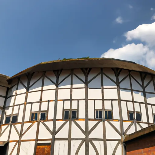 A picture of Shakespeare's Globe Theatre