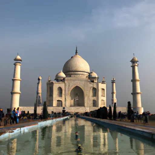 A picture of the Taj Mahal