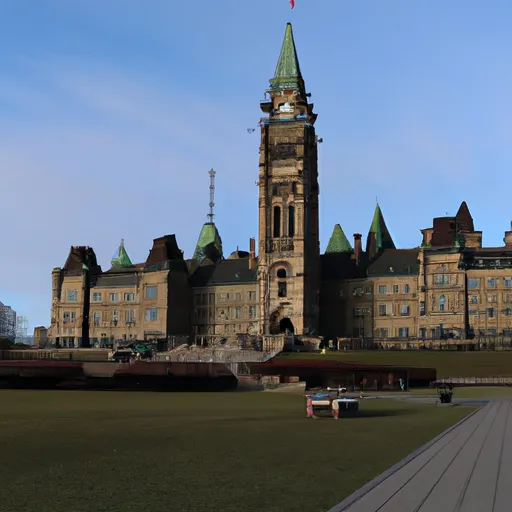 A picture of the Canadian Parliament Building