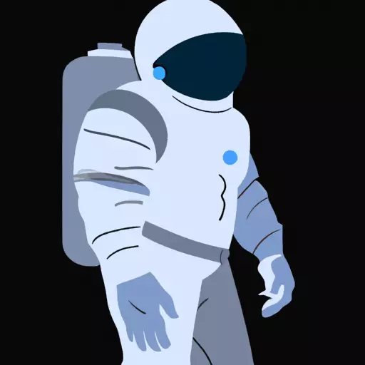 A picture of a spacesuit