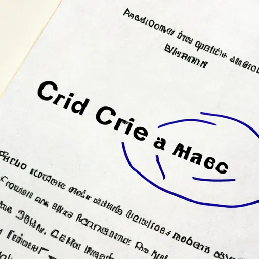 "A GCSE exam paper with a circled minimum passing grade"