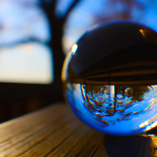 A picture of a crystal ball