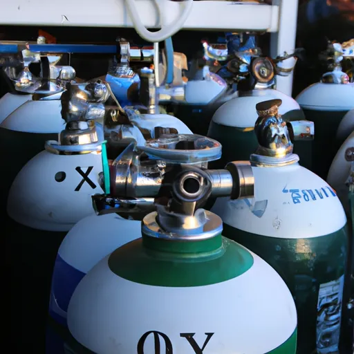 A picture of an oxygen tank