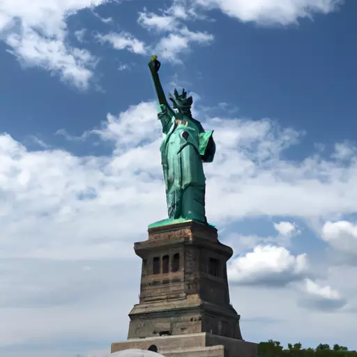 A picture of the Statue of Liberty